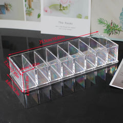 Cosmetics Storage Box Makeup Organizer Plastic Desktop Storage