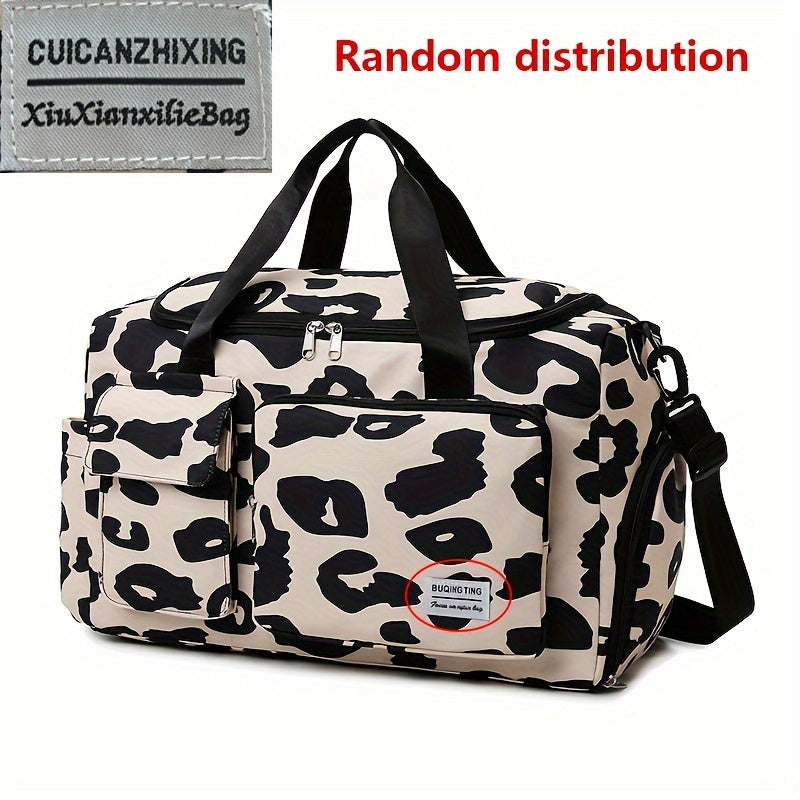 Travel Duffel Bag Print Carry On Tote Gym