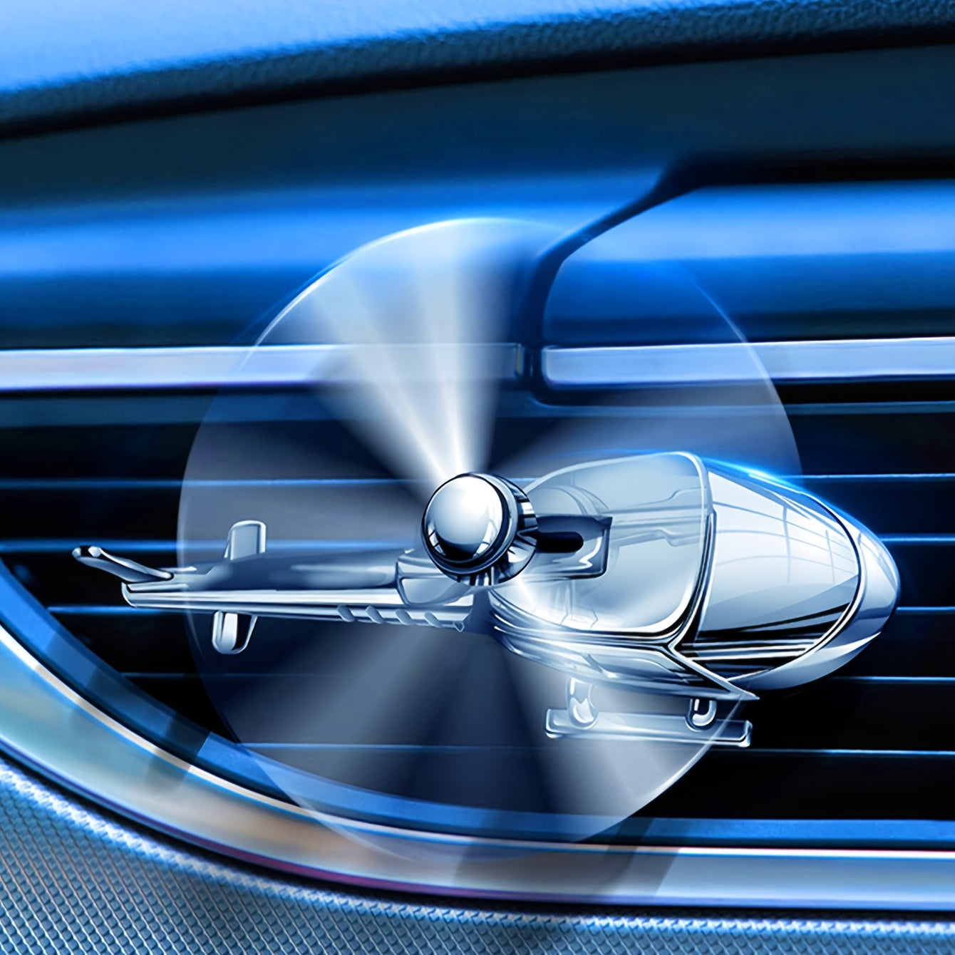Helicopter Car Aromatherapy Ornament Air Freshener