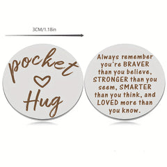 Pocket Hug Token Long Distance Relationship Keepsake