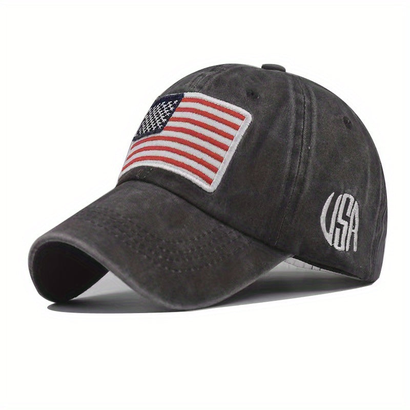 American Flag Baseball Cap One Size