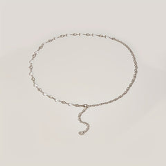 Heart Shaped Beads Tassel Belly Chain for Women