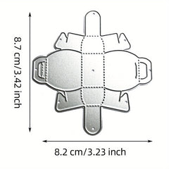 Mini Box Die Cuts Cutting Die Stencil Embossing Stencil DIY Crafts Making
