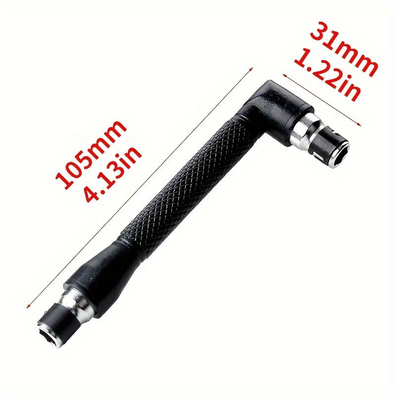 Portable L Shape Socket Wrench Extension Handle Screwdriver