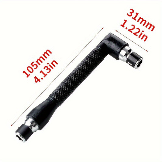 Portable L Shape Socket Wrench Extension Handle Screwdriver