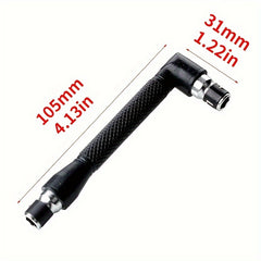 Portable L Shape Socket Wrench Extension Handle Screwdriver