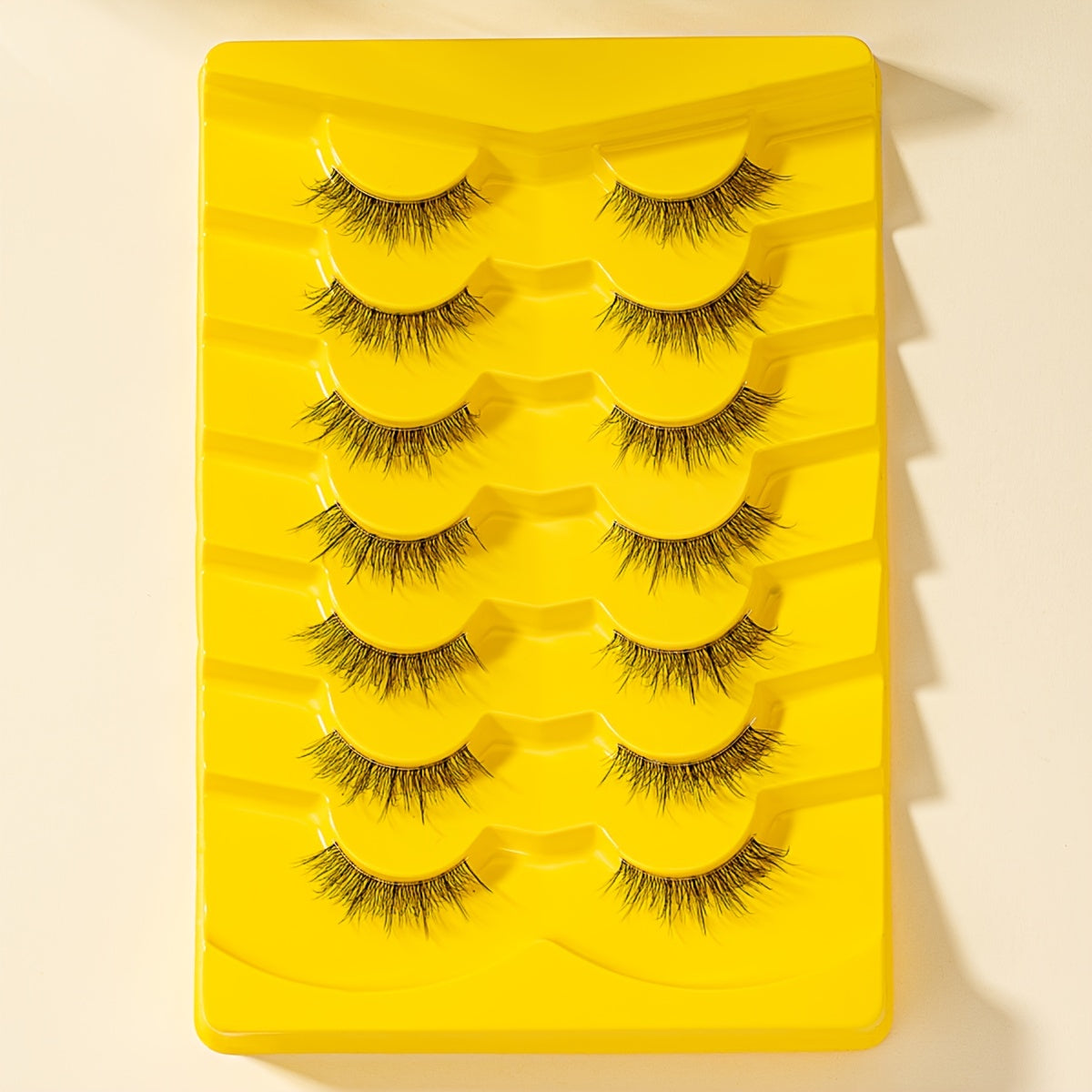 10 Pairs 8D False Eyelashes Half Eye Cat Eye Fluffy Faux Mink Soft Thick Lashes