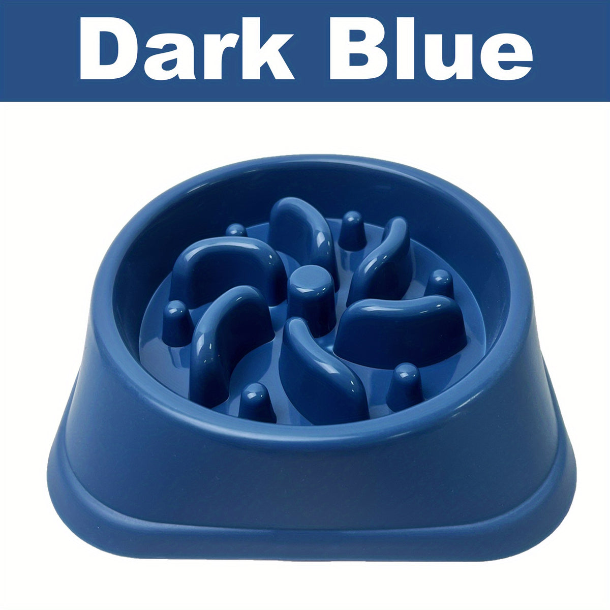 Slow Feeder Non-choking Pet Bowl for Dog Anxiety Relief