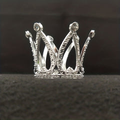 Mini Crown Cake Topper Tiara for Baby Shower Birthday Wedding Party