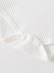 Baby Girls Ruffle Long Sleeve Rompers 4pcs