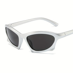 Y2K Mirror Lens Sunglasses Cyberpunk Outdoor Glasses UV400