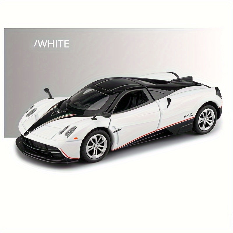 Alloy Car Model Sound And Light Toy Racing Car Boxed
