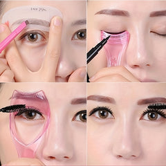 Eyeliner Aid Tool Eyelash Curler Eyelash Flapper Makeup Gadget