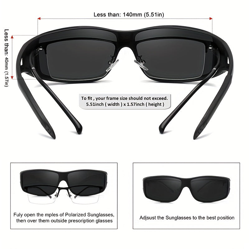 Men's Polarized Sunglasses for Outdoor Sports UV Protection