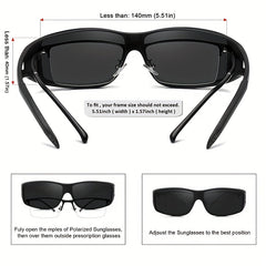 Men's Polarized Sunglasses for Outdoor Sports UV Protection