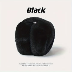 Foldable Portable Fleece Ear Muffs for All Seasons Use