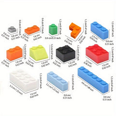 1000 Particles Bag Classic Building Blocks DIY Assembly Toys