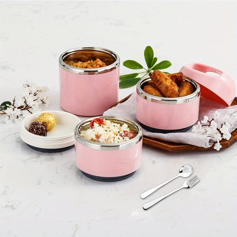 Portable Stainless Steel Music Insulated Lunch Box for Teenagers