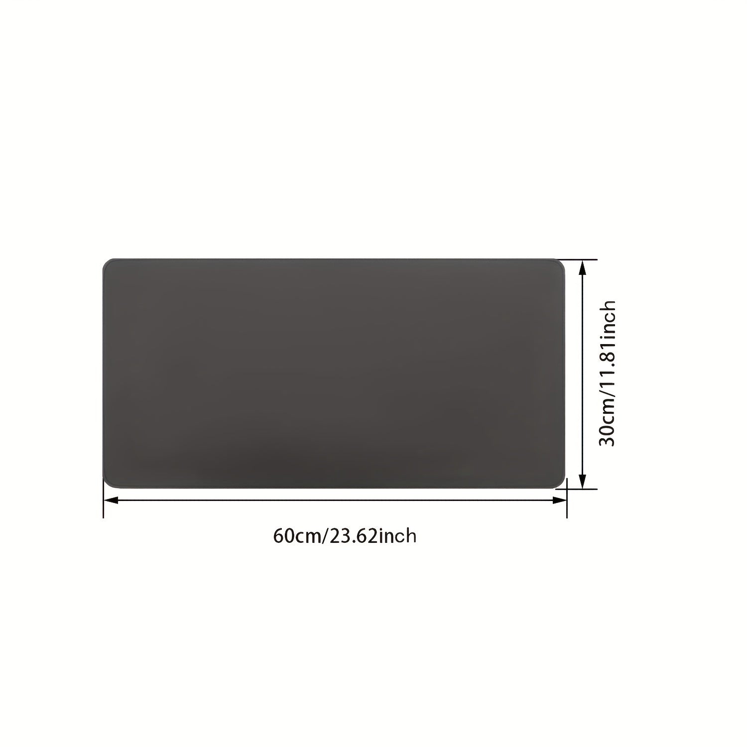 Leather Desk Pad 60x23.6in Non-Slip PU Desktop Decorative Pad