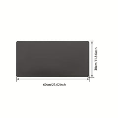 Leather Desk Pad 60x23.6in Non-Slip PU Desktop Decorative Pad