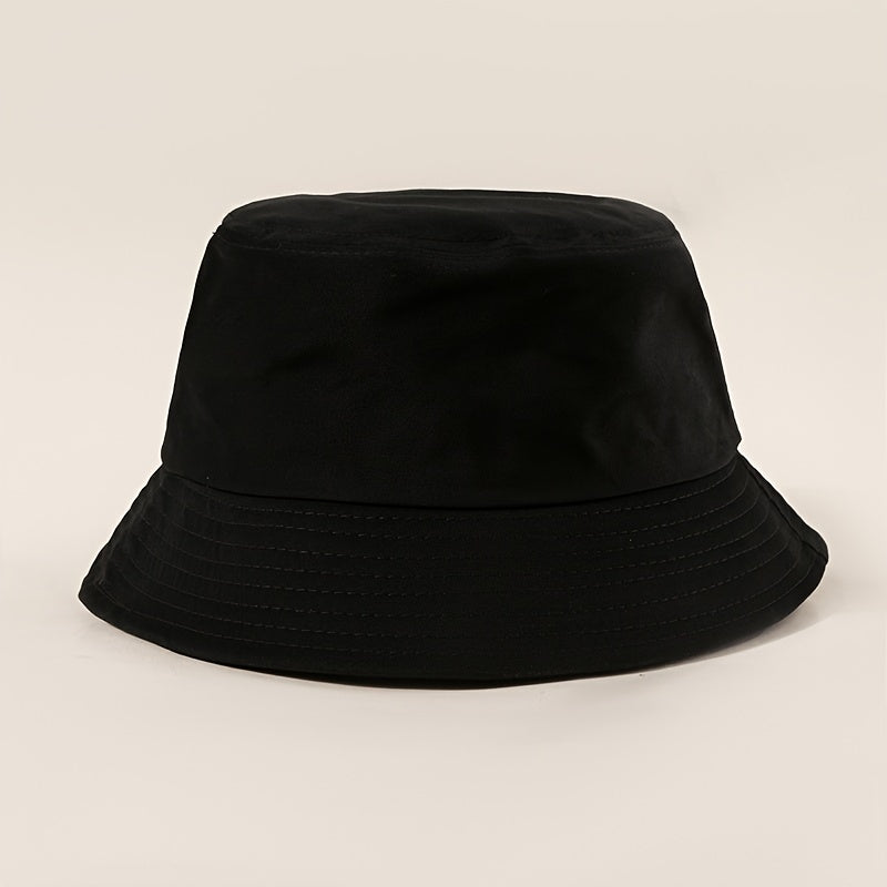 Alien Print Cotton Bucket Hat Man Unisex Visor Sun Hats