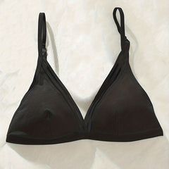 Comfy Wireless Bra, Breathable Intimates