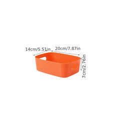 Portable Transparent Storage Box for Cosmetics and More