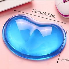 Transparent Silicone Mouse Pad Reduce Stress Improve Efficiency