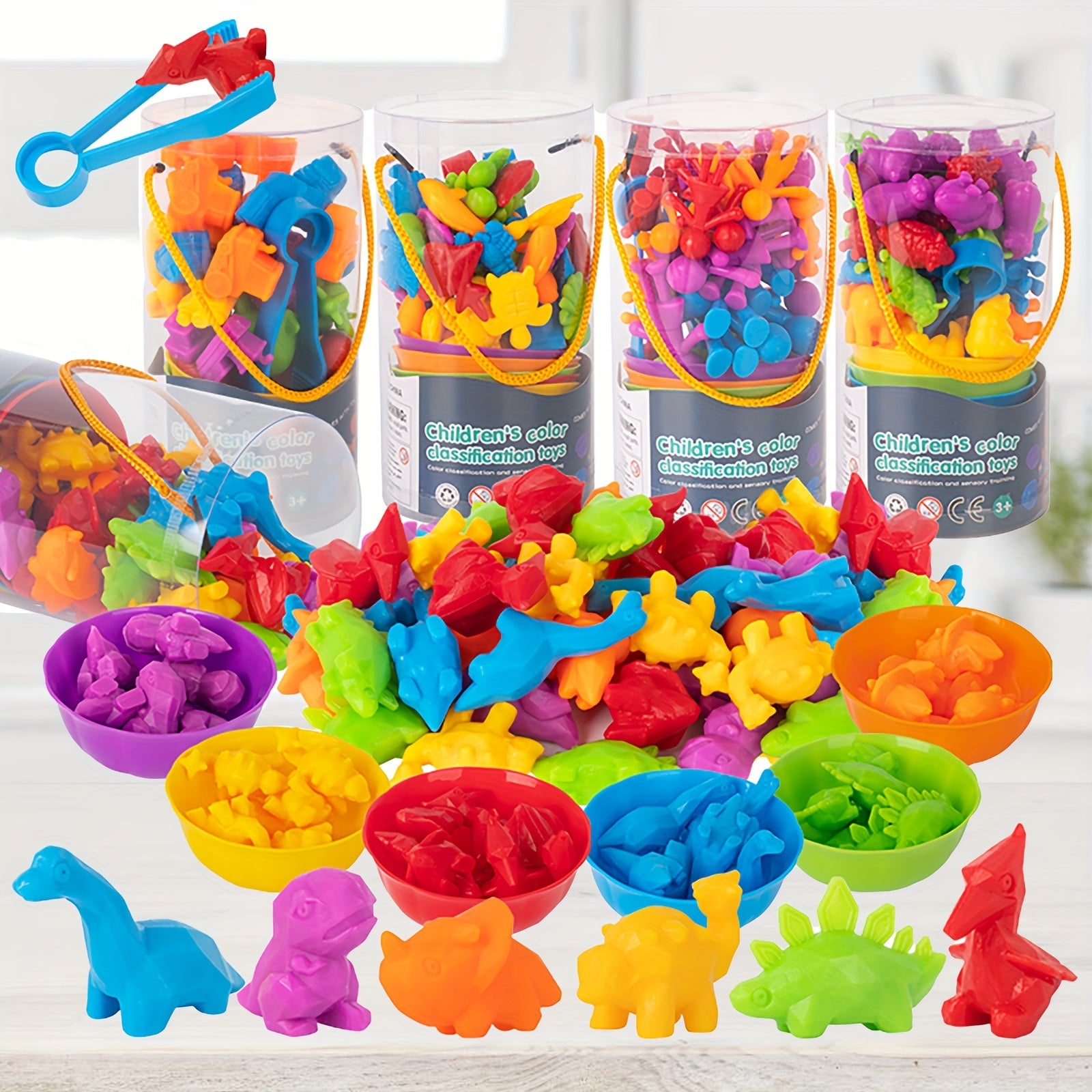 Dinosaur Doll Marine Life Wildlife Learning Playset