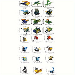24 Magical Insect Building Blocks Surprise Box