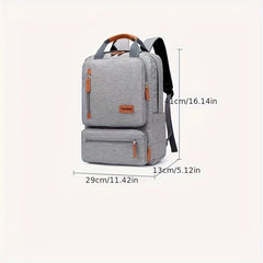 Vintage Business Laptop Backpack for Men & Women