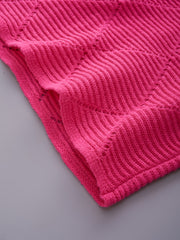 Casual Sweater Women's Solid Long Sleeve Round Neck Jumper