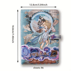 Chinese Style Dunhuang Wall Painting Fairy Notebook