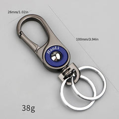 Titanium Carabiner Key Clip with Corkscrew for Backpack
