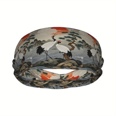 Crane Sports Headband Sweat Wicking Stretchy Breathable Polyester
