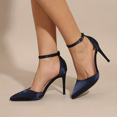 Women's Stiletto Heels Ankle Strap Pumps