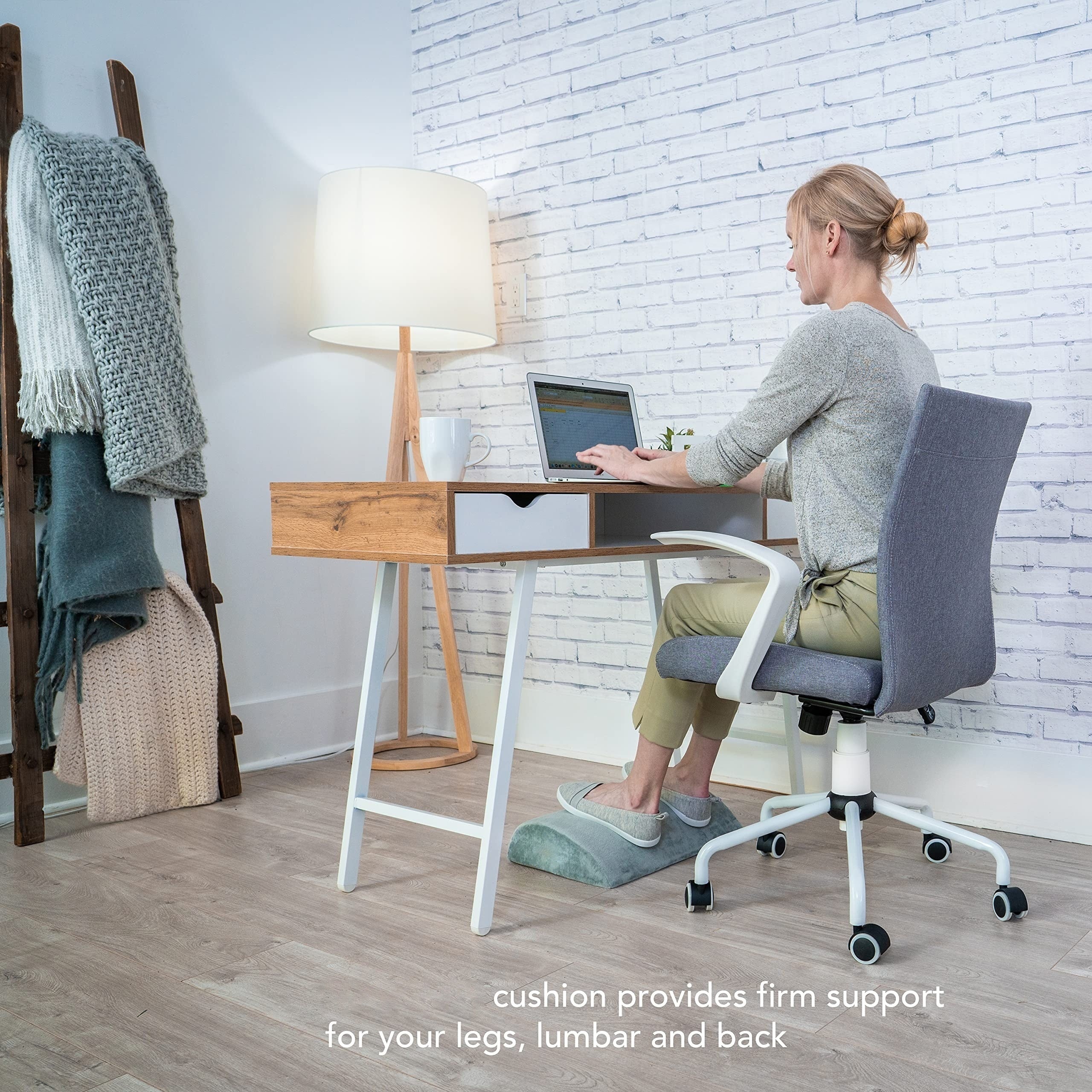 Under Desk Foot Rest for Office and Home Use