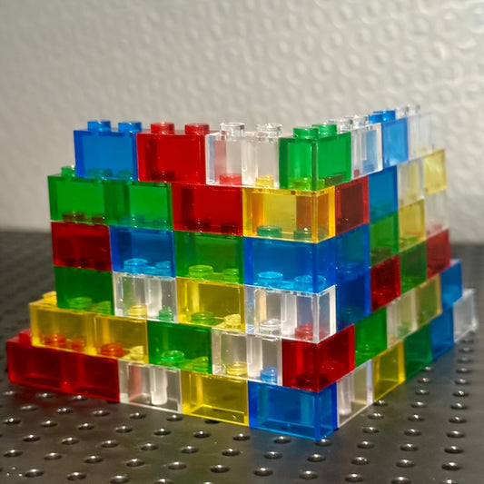 40pcs Small Particles Bricks 1x2 Building Block Toy