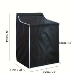 Waterproof 420D Washer Dryer Cover - Fits Most Top & Front Load Machines