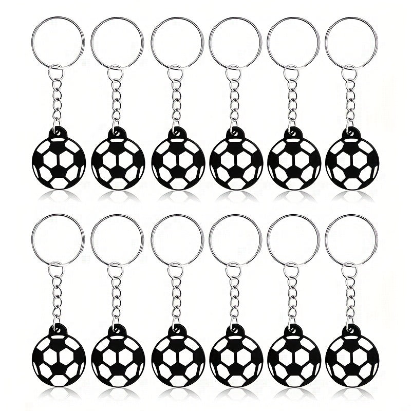 12pcs Football Keychains for Fans, Perfect Gift