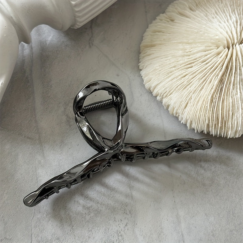 Metal Large Hair Claw Ponytail Holder Shark Claw Hair Clip