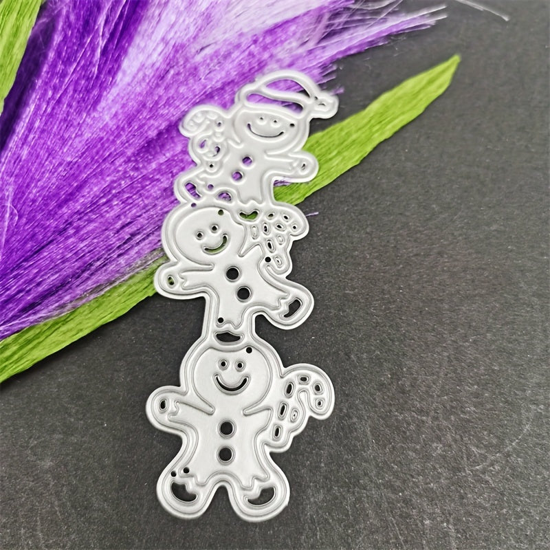 1pc Christmas Snowman Metal Cutting Die Stencils for DIY Scrapbook Card Making