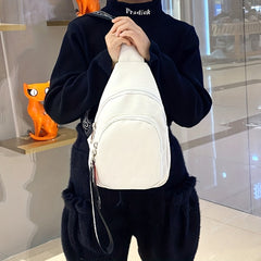 Kids Crossbody Bag With Letter Pattern Shoulder Strap