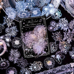 30pcs Flower Star River Decorative Stickers Scrapbooking Label Diary Plan