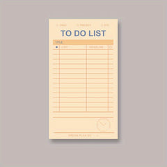 50 Sheets Daily Planner Functional Note Paper Book