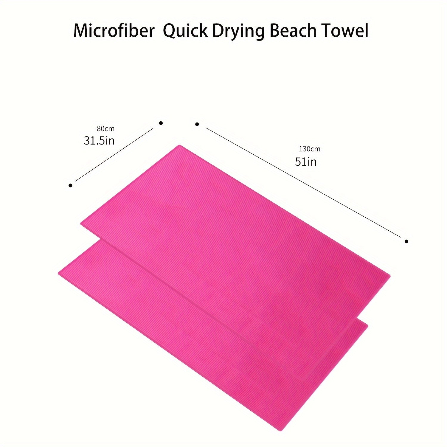 Microfiber Quick Drying Towel for Sports & Travel