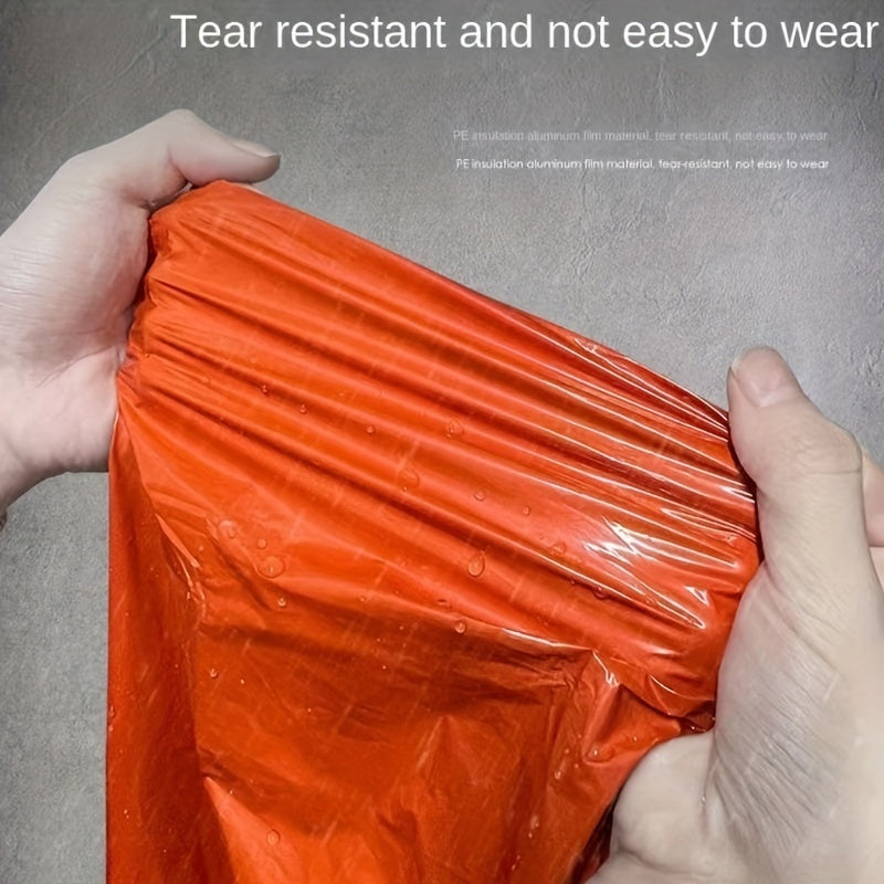 Disposable Reflective Raincoat for Outdoor Camping - Waterproof and Windproof