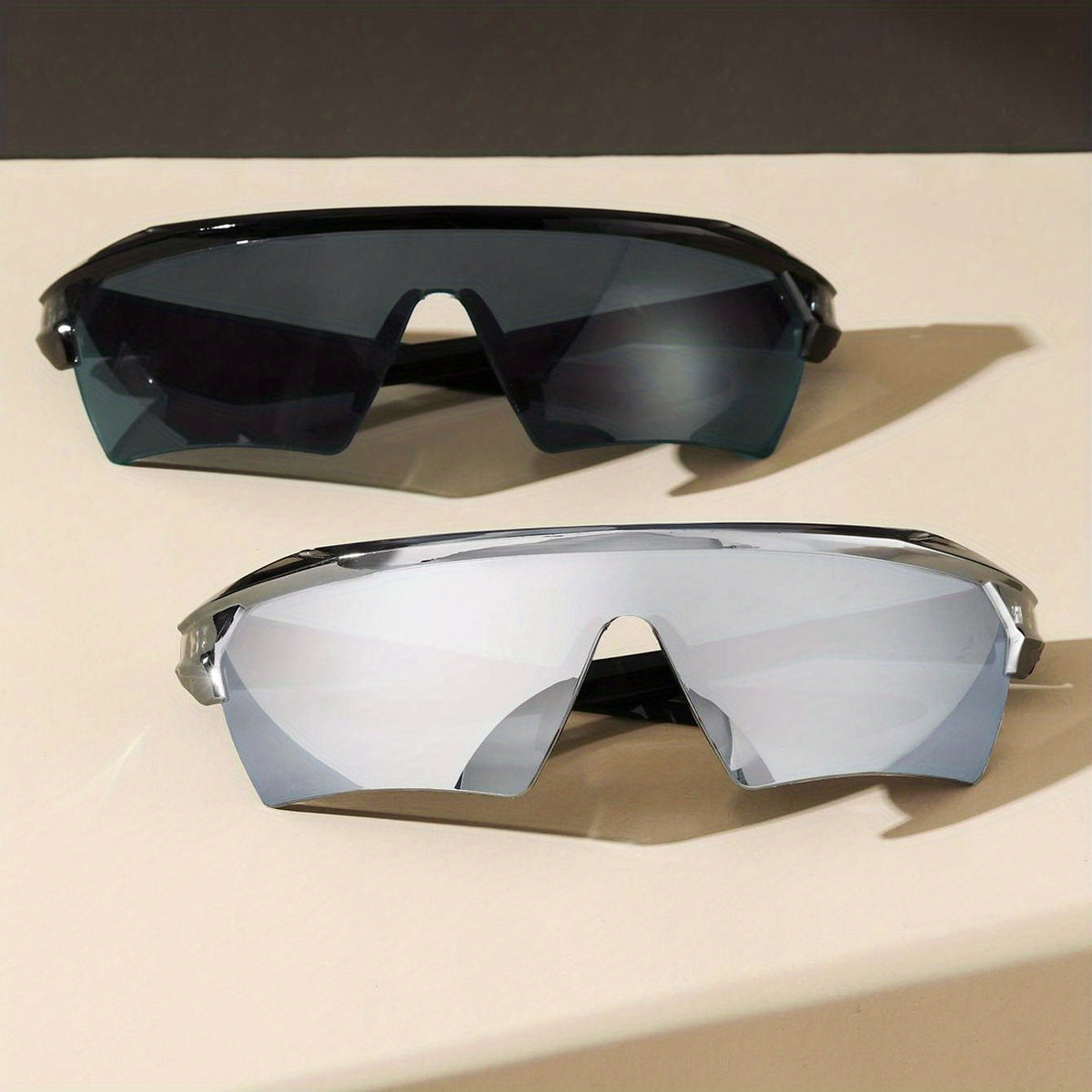 Y2K Wrap Around Sunglasses Photochromic UV400 Sun Shades