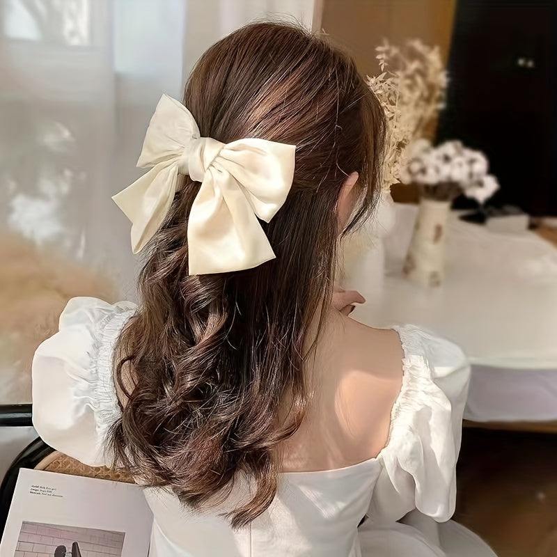 1pc Bowknot Hair Clips Headwear Holiday Birthday Party