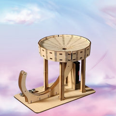 DIY Wooden Puzzle Perpetual Motion Model